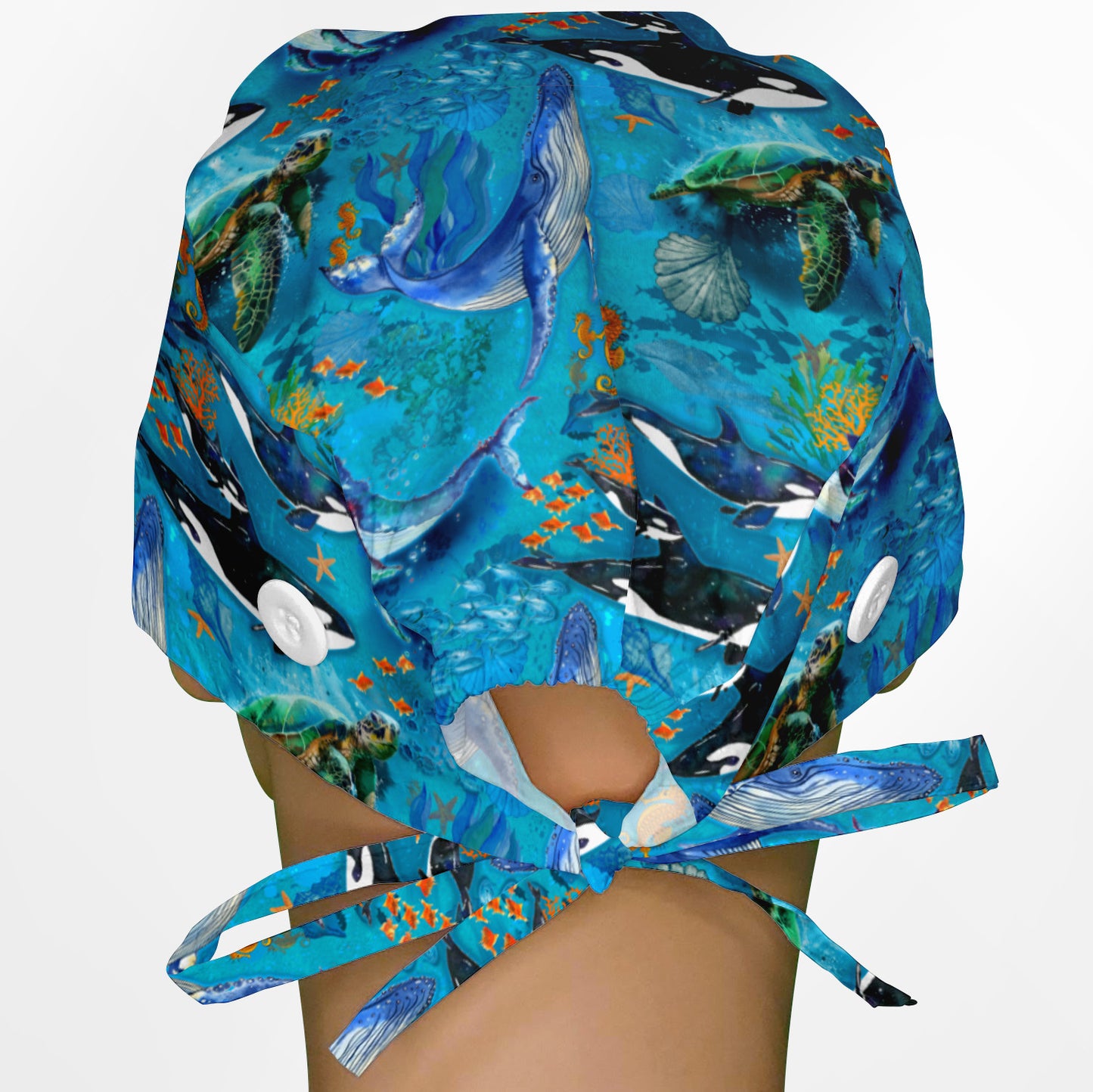 Whales Surgeon Scrub Cap