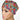 Whimsical Floral Low-Tie Surgeon Scrub Cap