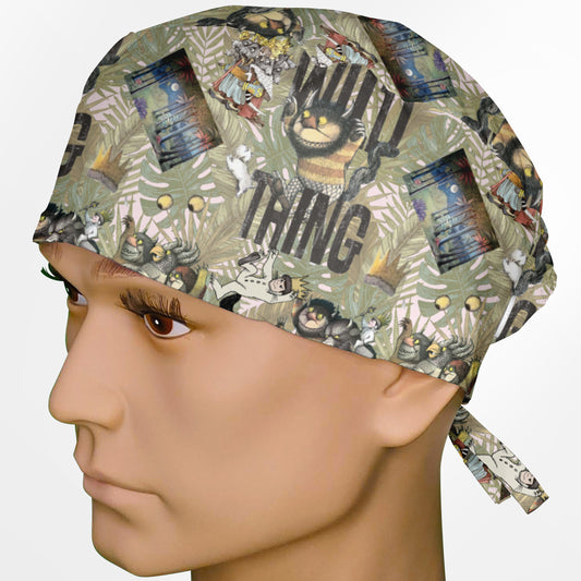 Where The Wild Things Are Surgeon Scrub Cap