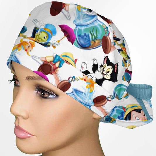 Wish & Whisper Ponytail Scrub Cap