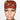 Warrior Woman Red Low-Tie Surgeon Scrub Cap