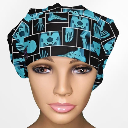 X-Rays Bouffant Scrub Cap