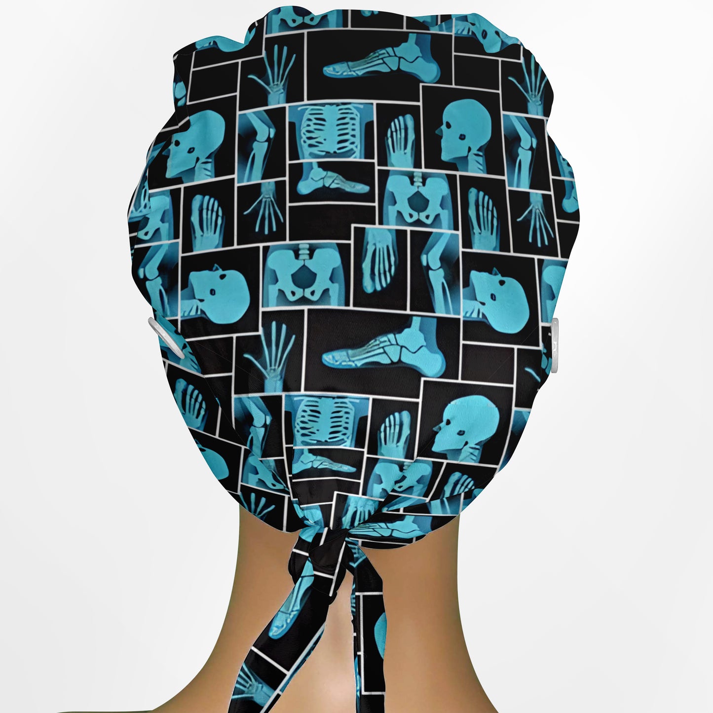 X-Rays Low-Tie Surgeon Scrub Cap