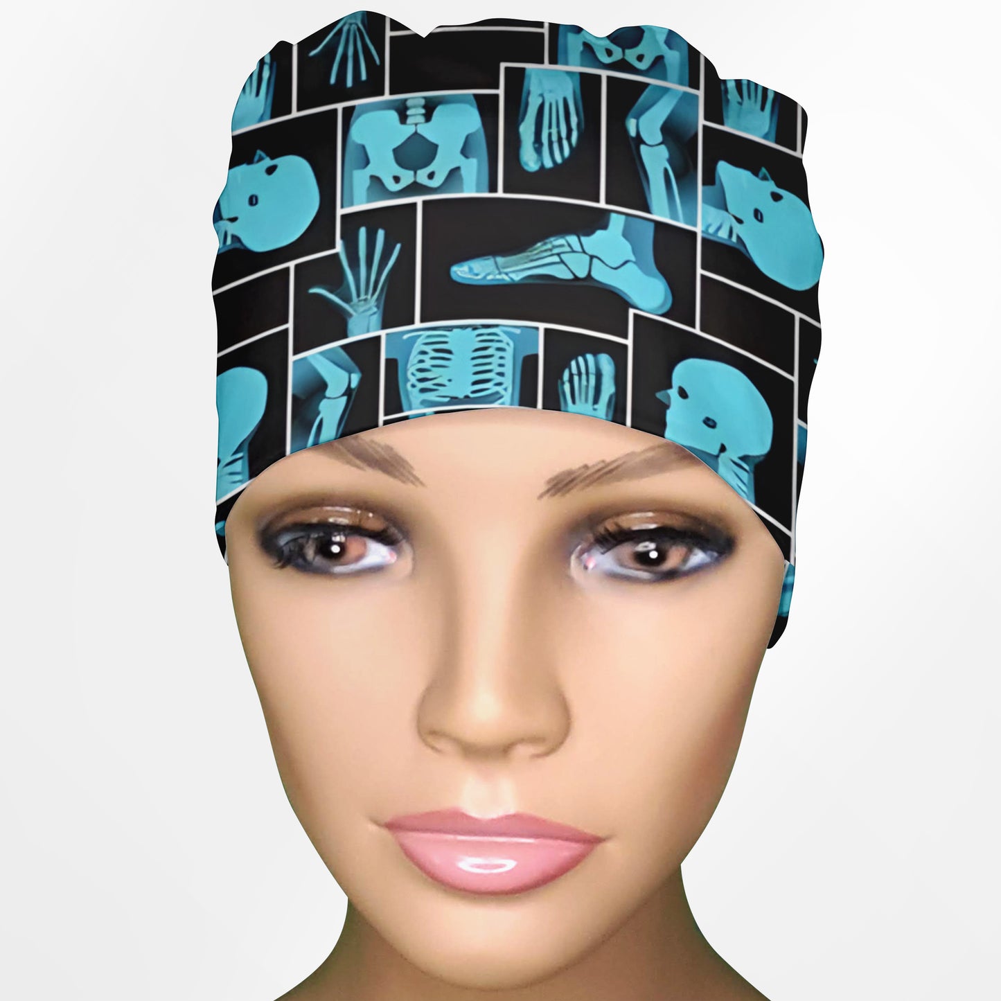 X-Rays Low-Tie Surgeon Scrub Cap