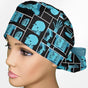 X-Rays Ponytail Scrub Cap