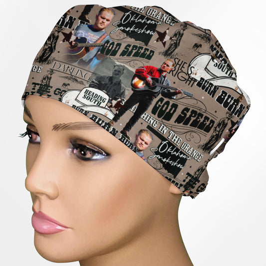 Zach Bryan Low-Tie Surgeon Scrub Cap