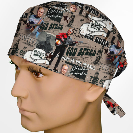 Zach Bryan Surgeon Scrub Cap